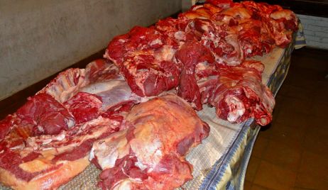 Secuestro de 300 kg. de carne vacuna