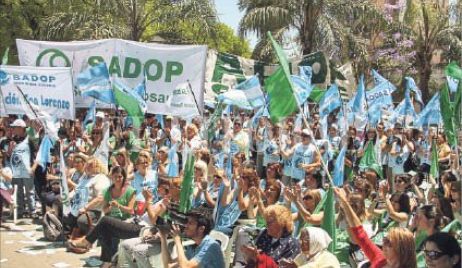 Sadop anunció un paro de 48 horas