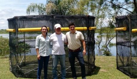 Presentaron primer emprendimiento privado de piscicultura en San Javier