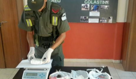Gendarmería incautó más de tres kilos de cocaína en la ruta 11