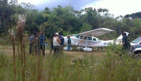 Narcoavioneta cayó con 250 kilos de marihuana en Santiago del Estero