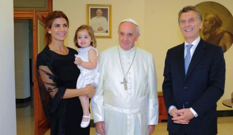 Francisco recibió al presidente Macri en el Vaticano