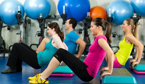 Comienzas las clases de Gimnasia Aeróbica y Modeladora