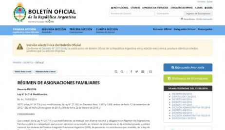 Si un trabajador gana más de $30 mil por mes, su familia no percibirá asignaciones