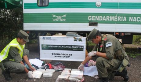 Gendarmería secuestró poco más de 10 kilos de marihuana en el Puente Belgrano