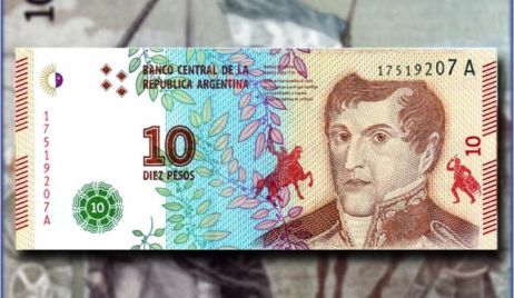 Entró en circulación el nuevo billete de diez pesos