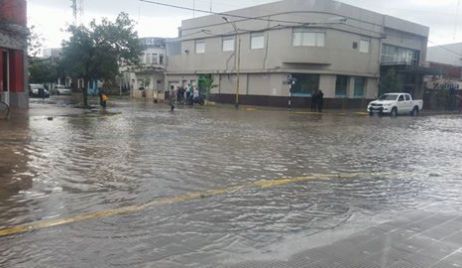 120 mm. fue el registro de lluvia en las últimas 24 horas .