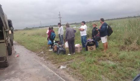 El  ejército y protección civil está ayudando a nuestro norte departamental