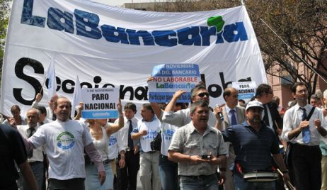 Jueves y viernes con bancos de paro