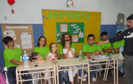 Presentaron el torneo de voley solidario en Calchaquí