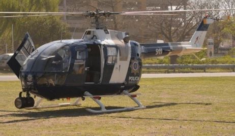Los helicópteros de seguridad de la provincia siguen sin funcionar