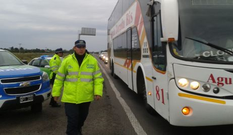 La APSV llevó a cabo un operativo de control en la Ruta Nacional Nº 11, a la altura de Florencia