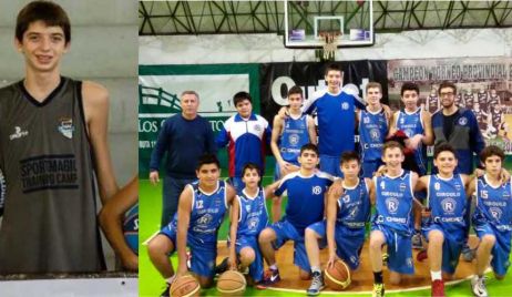 Tomás Chapero fue convocado a concentrar con la Selección Argentina de Básquet.