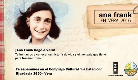 La muestra de Ana Frank llega a Vera