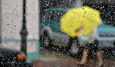 Registro de lluvia y pronóstico extendido.-