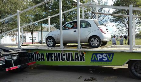 El Taller Móvil de la APSV realizó inspecciones vehiculares en Vera