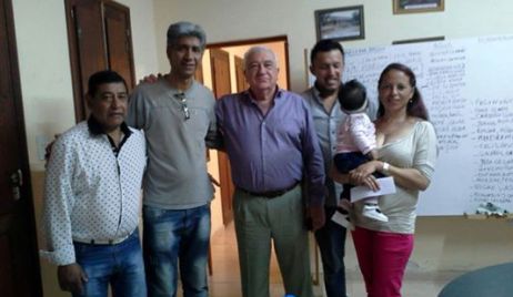 EL SENADOR SOSA EN EL HOGAR DE ANCIANOS Y EN LA FIESTA DE LA PRIMAVERA DE TARTAGAL