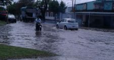 50 mm. el registro de lluvia en nuestra ciudad.