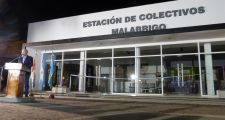 MALABRIGO: Se inauguró la Estación de Colectivos