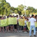 Villa Ana se movilizó para pedir por el edificio de la Escuela Media