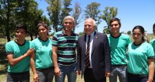 LIFSCHITZ RECORRIÓ LAS OBRAS DE REACONDICIONAMIENTO DEL CENTRO GENÉTICO LAS GAMAS