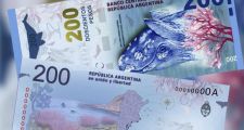 La Ballena Franca Austral estará en los billetes de 200 pesos que comenzarán a circular en estos días.