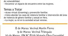 El grupo de Grooming participará de los encuentros de mujeres .