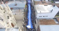 Multitudinaria marcha docente en Santa Fe