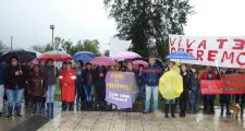 HISTÓRICA MARCHA EN FORTÍN OLMOS TRAS LA DESAPARICIÓN DE UNA JOVEN DE 18 AÑOS.