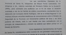 Diputados solicitan la presencia del Ministro Pullaro en la legislatura