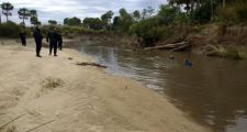 Hallaron restos humanos en el Arroyo El Toba.