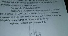 Caso Rosalía Jara: Valdéz seguirá preso