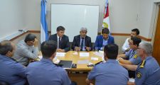 Autoridades del MPA se reunieron en Rafaela con el ministro de Seguridad y con los jefes de la policía provincial