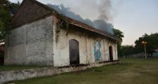 Calchaqui: tristeza por devastador incendio en el Galpón del ex- Ferrocarril donde funcionaba el Programa Trabajo y Discapacidad de la Fundación MR