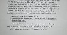 Concejales presentaron proyecto de resolución pidiendo informes técnicos sobre  la obra de pavimentación de calle Juan de Garay