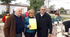 El Senador Sosa en la inauguración del tramo de la Ruta 3 que une Intiyaco y Golondrina.