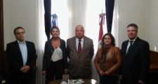 Rafael Gutiérrez recibió al presidente de la Comité Nacional para la Prevención de la Tortura Jorge D'Agostino