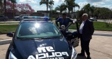 ENTREGA DE  MÓVILES PARA LA POLICÍA