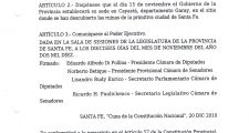 Las Municipalidades y Comunas están alcanzadas por el feriado del 15 de Noviembre