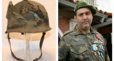 Venden el casco que le salvó la vida a un soldado argentino en Malvinas: el héroe quiere recuperarlo