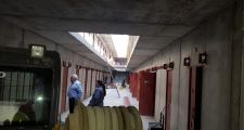 El Senador Departamental recorrió el avance de obra en la Unidad Penitenciaria de Santa Felicia