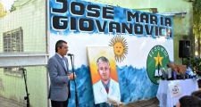 El Intendente participó de la imposición del nombre “Jose María Giovanovich” a la EESO N° 702