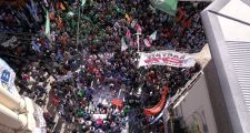 Marcha en Santa Fe contra la política económica nacional