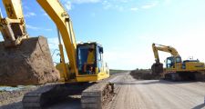 AVANZA LA PAVIMENTACIÓN DE LA RUTA 36, ENTRE ROMANG Y COLONIA SAGER