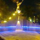 NUEVA LUMINARIA EN EL MONUMENTO NACIONAL  AL HACHERO