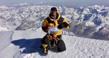 El primer argentino en hacer cumbre en la 3ª montaña más alta del mundo.