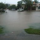 CON GRAN CANTIDAD DE AGUA CAIDA VERA ES UNA POSTAL DE VENECIA
