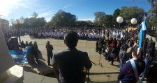 Más de 400 niños prometieron Lealtad a la Bandera Nacional