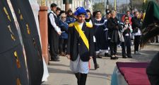 Acto oficial en conmemoración al 169° aniversario del fallecimiento del Gral. José de San Martín.