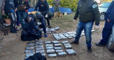 Gendarmería secuestró 292 kilos de marihuana de una vivienda de Santa Rosa de Calchines